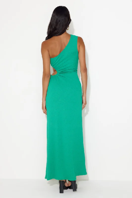 Beach Club Approved Maxi Dress Green