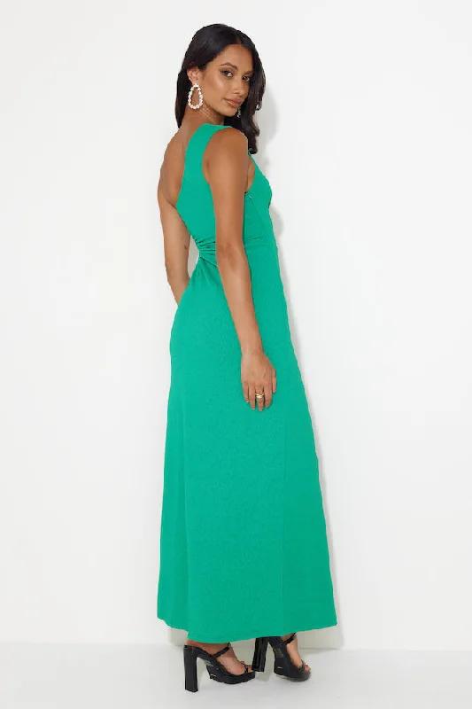 Beach Club Approved Maxi Dress Green